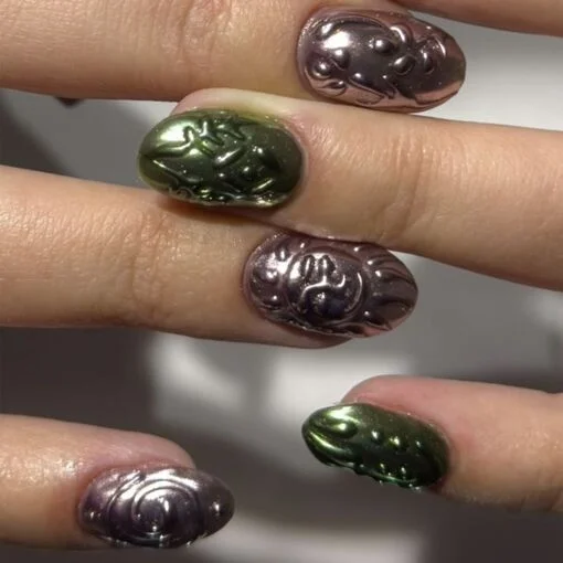 Металева хромована втирка, 0,5 г №08 Metallic Powder ADORE