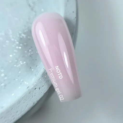 Гель будівельний для нарощування нігтів, 30 мл №02 Колір: Молочно-рожевий Premium Gel NAILSOFTHEDAY