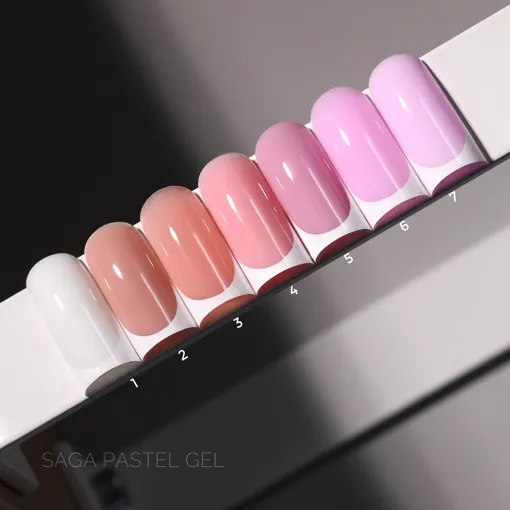 Гель для нарощування та укріплення нігтів, 15 мл №07 Pastel Builder Gel SAGA Professional