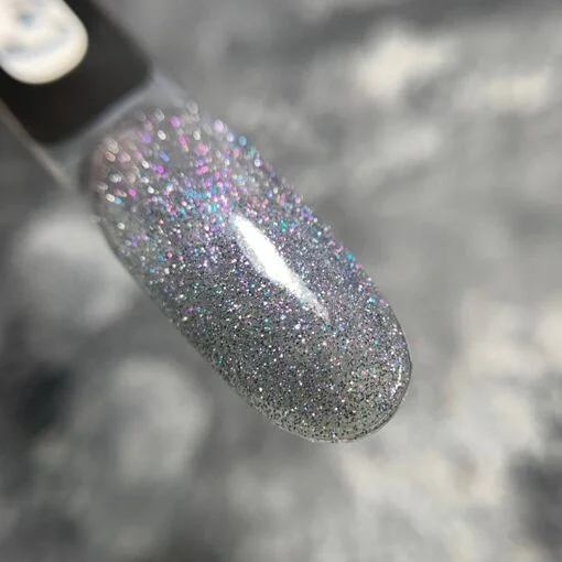 Топ голограмний світловідбиваючий, 10 мл №01 Cruch Top SAGA Professional 