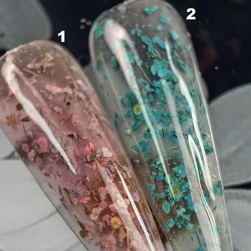 Гель із сухоцвітами, 5 мл №02 Flower Fairy Gel SAGA Professional