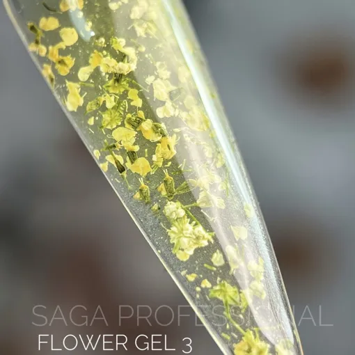 Гель із сухоцвітами, 5 мл №03 Flower Fairy Gel SAGA Professional