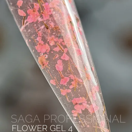 Гель із сухоцвітами, 5 мл №04 Flower Fairy Gel SAGA Professional
