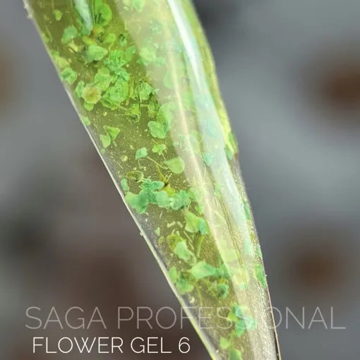 Гель із сухоцвітами, 5 мл №06 Flower Fairy Gel SAGA Professional