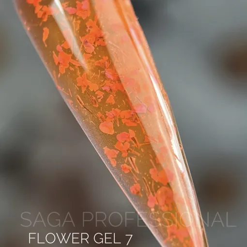 Гель із сухоцвітами, 5 мл №07 Flower Fairy Gel SAGA Professional