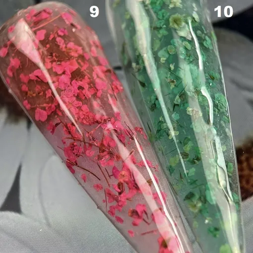 Гель із сухоцвітами, 5 мл №09 Flower Fairy Gel SAGA Professional