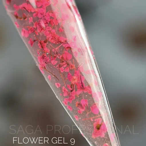 Гель із сухоцвітами, 5 мл №09 Flower Fairy Gel SAGA Professional