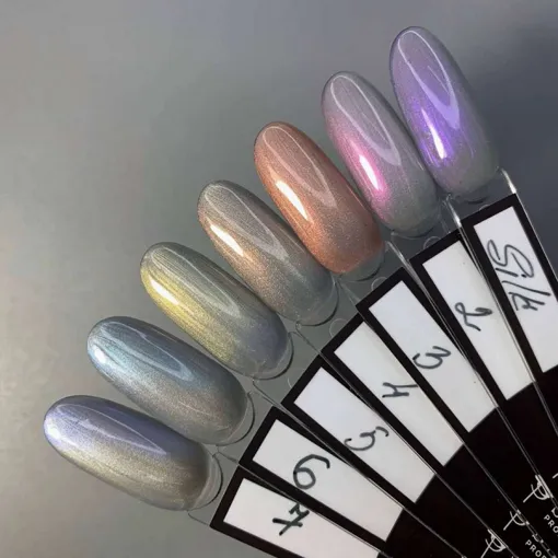 Гель-лак кошаче око з перлинним ефектом, 10 мл №03 Silk Cat Gel Polish SAGA Professional 