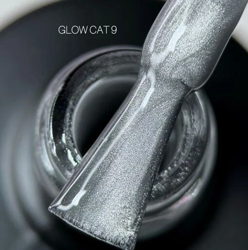 Гель-лак котяче око, 9 мл №10 Glow Cat Gel Polish SAGA Professional