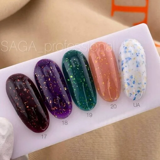 База з поталлю, 9 мл №19 Leaf  Base SAGA Professional