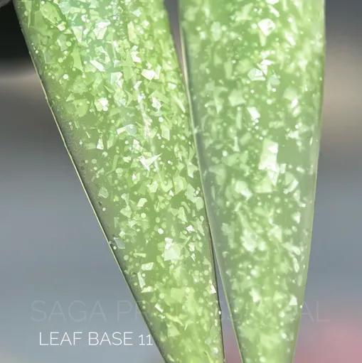 База з поталлю, 9 мл №11 Leaf  Base SAGA Professional