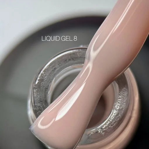 Гель рідкий для зміцнення нігтів, 15 мл №08 Liquid Gel SAGA Professional