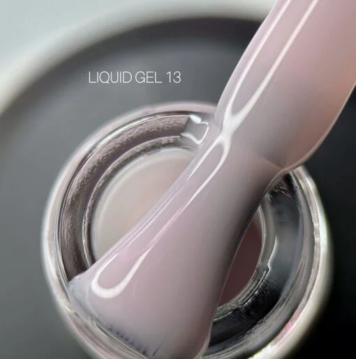 Гель рідкий для зміцнення нігтів, 15 мл №13 Liquid Gel SAGA Professional