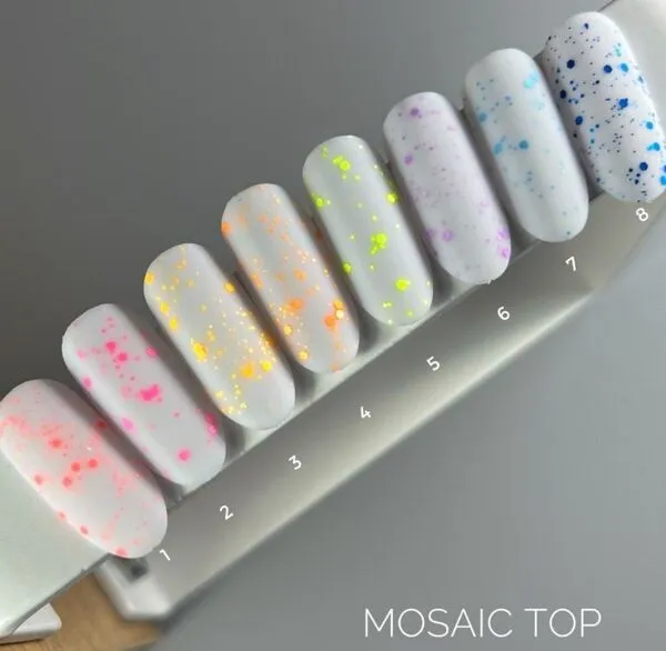 Топ матовий, 9 мл №01 MOSAIC TOP SAGA Professional