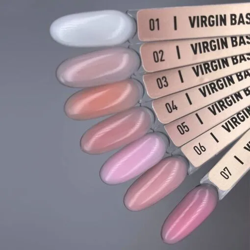 NUB VIRGIN Base Основа камуфлююча каучукова під гель-лак 30мл №02