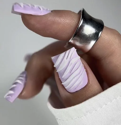 Силіконові об`ємні молди для верхніх форм, 12 шт Зебра Wild Safari Zebra, silicone form NAILSOFTHEDAY  