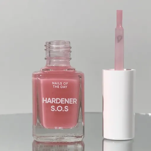 Зміцнювач для нігтів з кальцієм, 11 мл Nail Polish HARDENER S.O.S. NAILSOFTHEDAY